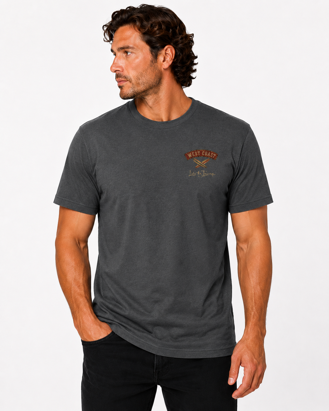 Dark Grey - Front - Model