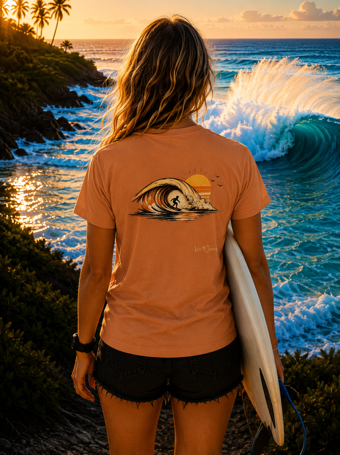 Burnt Orange - Back Model