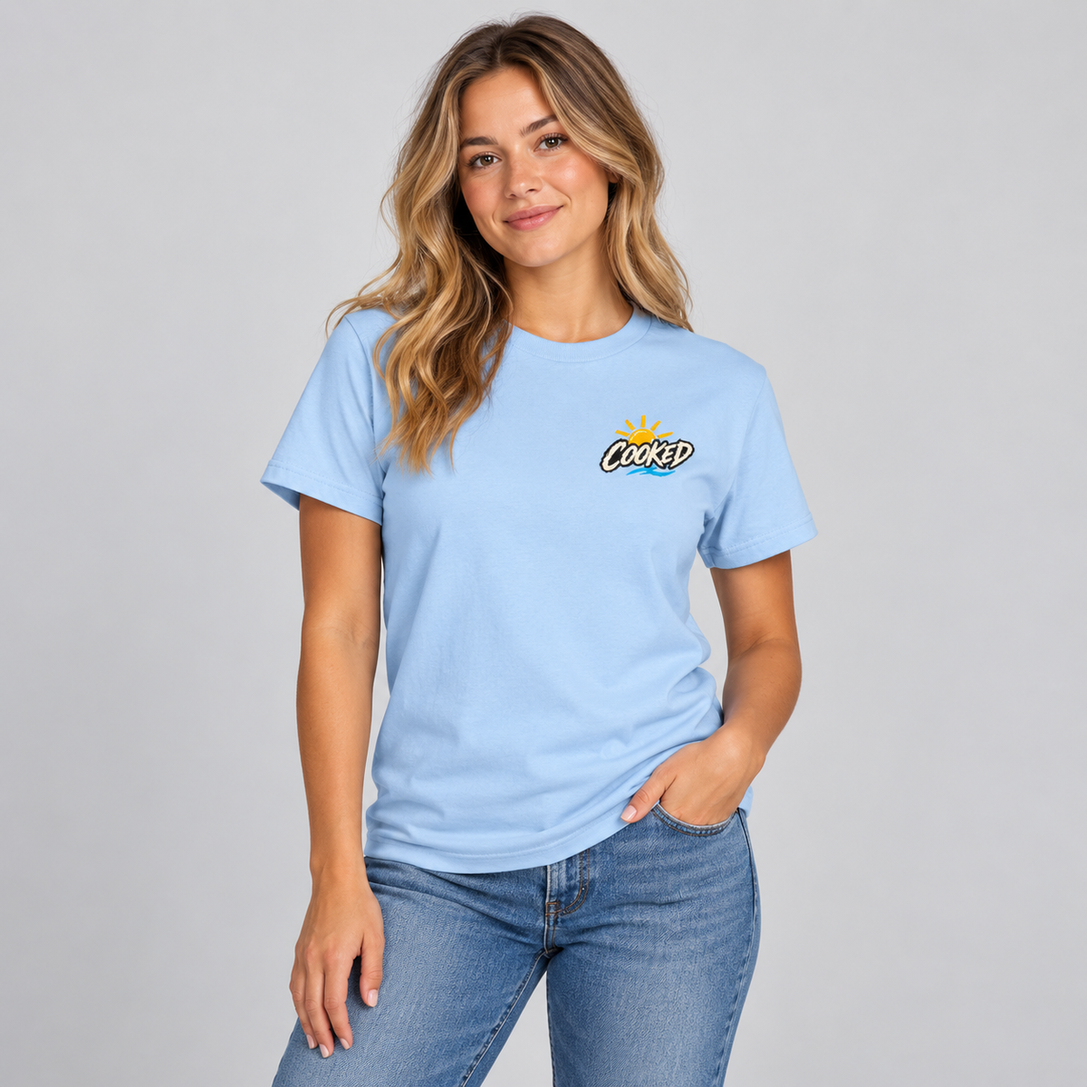 Baby Blue - Front Model