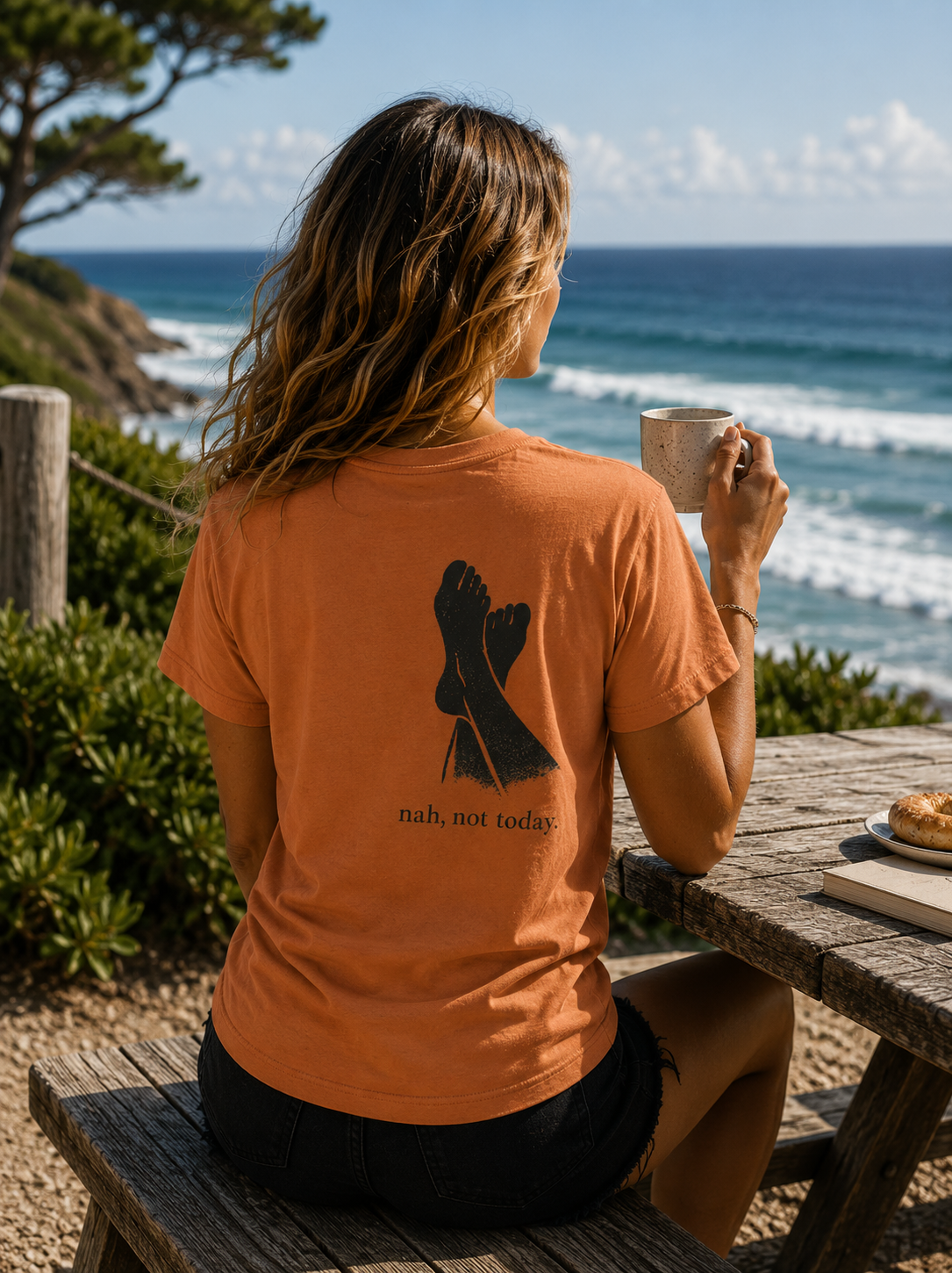 Burnt Orange - Back Model