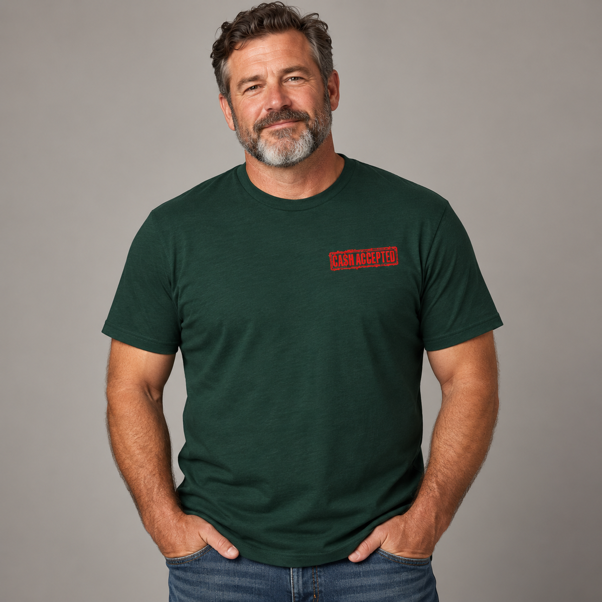 Heather Emerald - Front Model
