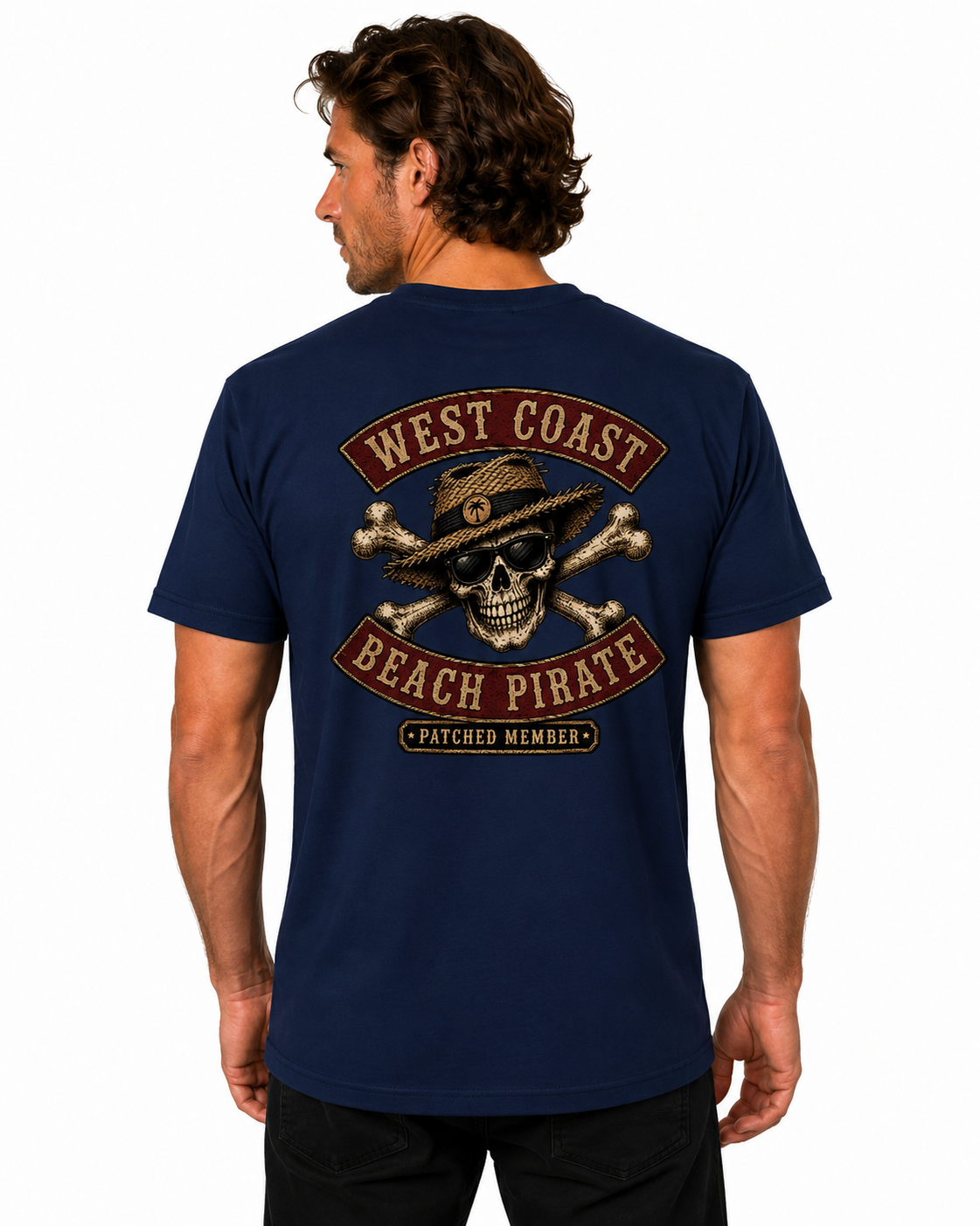 Navy - Front - Model