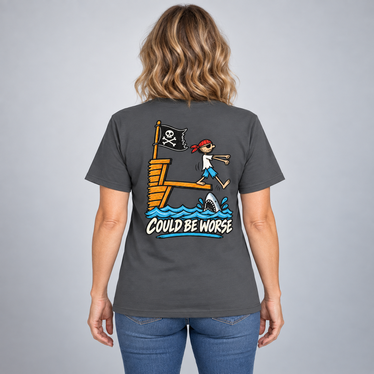 Dark Grey - Back Model