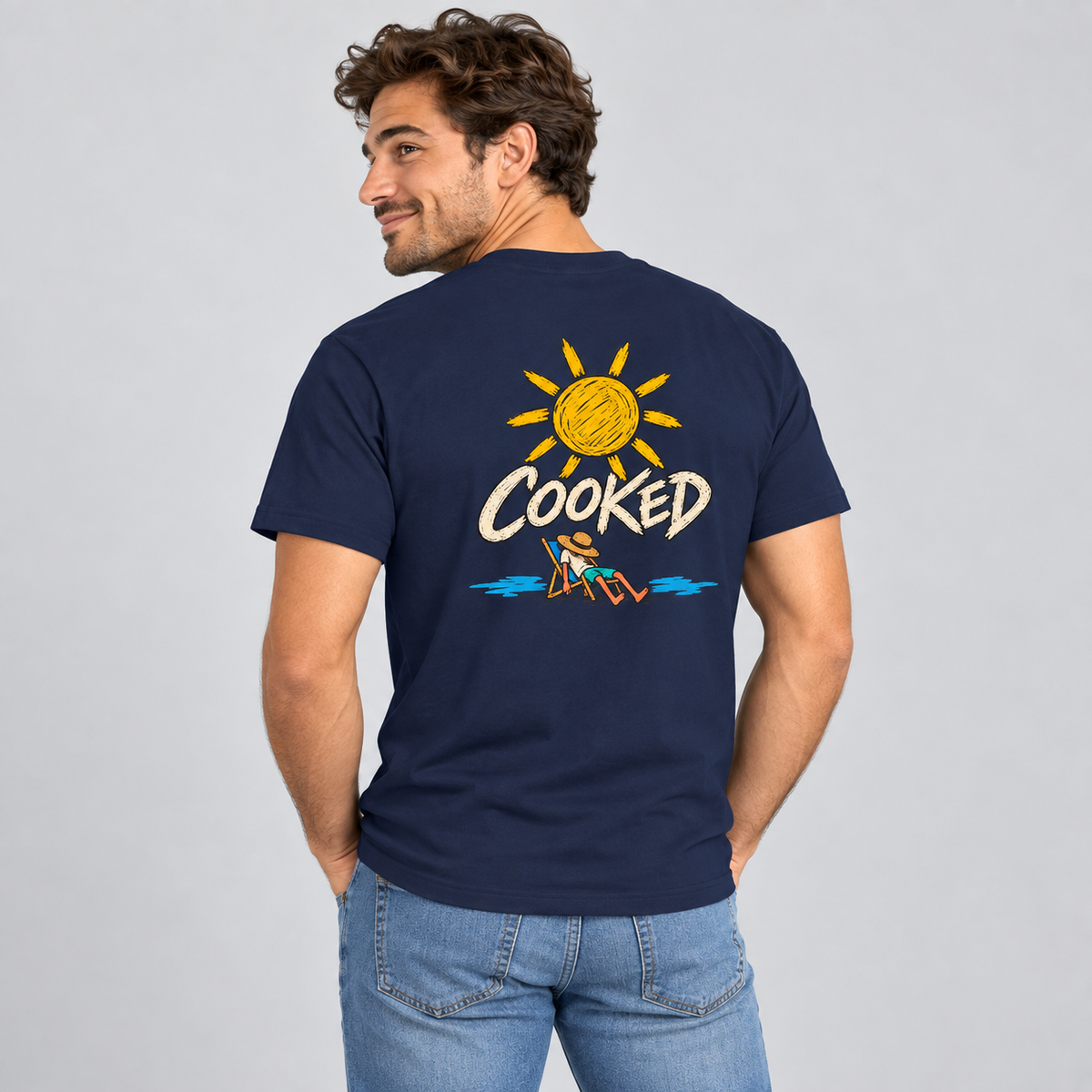 Navy - Back Model