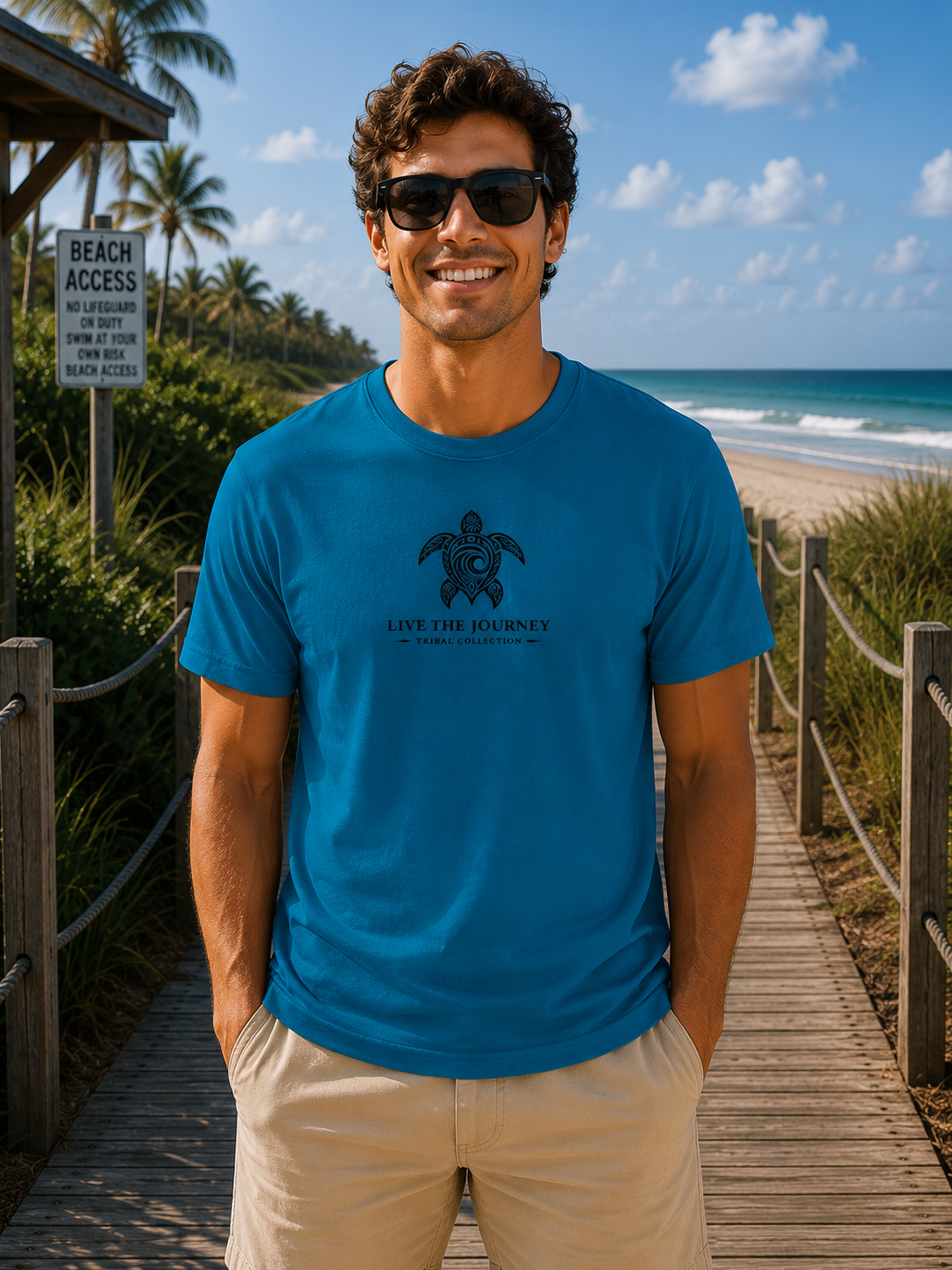 Deep Teal - Front Modelled